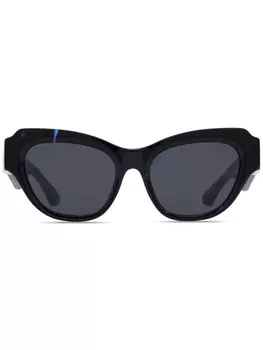 Burberry солнцезащитные очки Rose Square, синий