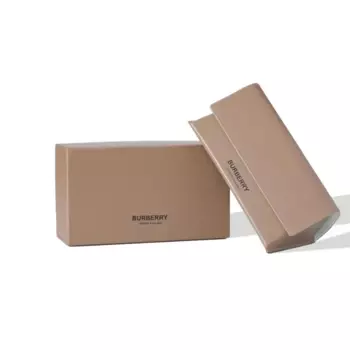 Burberry Солнцезащитные очки женские квадратные, белые/серые, на официальном сайте