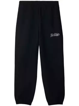 Burberry спортивные брюки с логотипом, черный