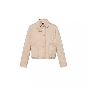 Burberry SS22 Куртка Пальто Женская Мягкая Желто-Коричневая