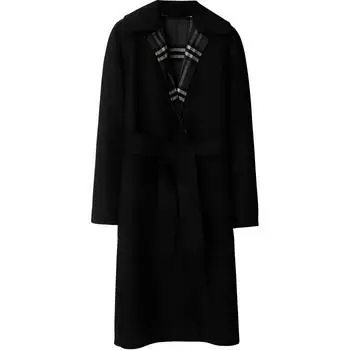 Burberry SS24 Пальто Женское Черное