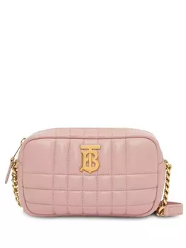 Каркасная сумка Burberry Lola размера мини, розовый