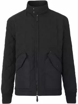 Burberry стеганая куртка, черный