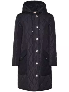 Burberry стеганая куртка, черный