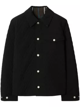 Burberry стеганая куртка, черный