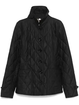 Burberry стеганая куртка, черный
