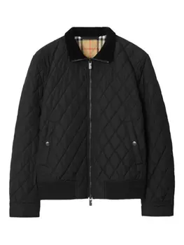 Burberry стеганая куртка, черный