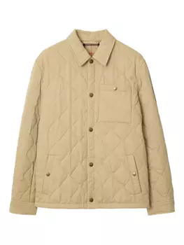 Burberry стеганая куртка, нейтральный