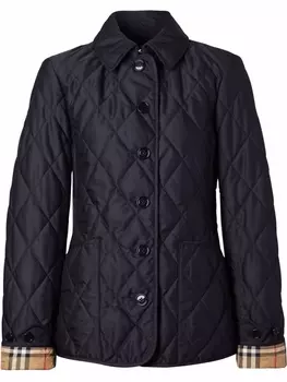 Burberry стеганая куртка с терморегуляцией, синий