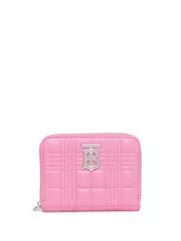 Burberry стеганый кошелек Lola, розовый