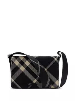 Burberry сумка-чехол Check Trench, черный