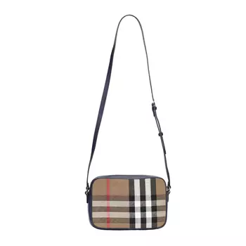 Burberry Сумка через плечо из коровьей кожи, унисекс, березово-коричневый цвет