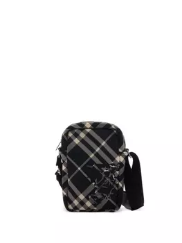 Burberry сумка на плечо EKD в клетку, черный
