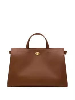 Burberry сумка-тоут Cotswolds среднего размера, коричневый