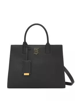 Burberry сумка-тоут Frances размера мини, черный