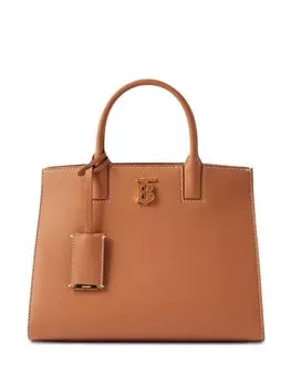 Burberry сумка-тоут Frances размера мини, коричневый