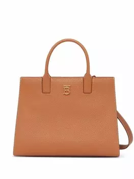 Burberry сумка-тоут Frances размера мини, коричневый