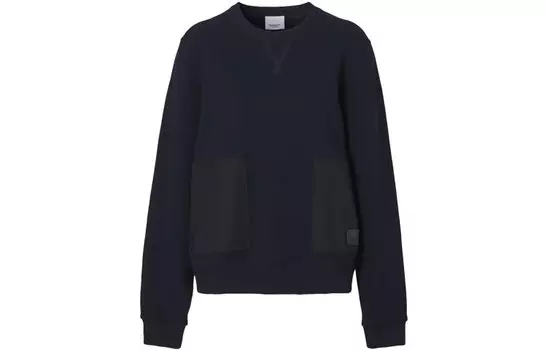 Burberry Свитшот женский морской черный