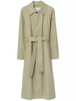 Burberry тренч Bradford с поясом, нейтральный цвет