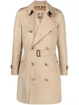 Burberry тренч Chelsea Heritage, нейтральный цвет
