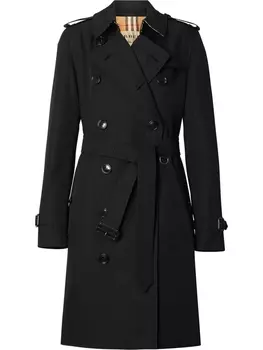 Burberry тренч Kensington, черный