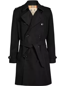 Burberry тренч Kensington Heritage, черный