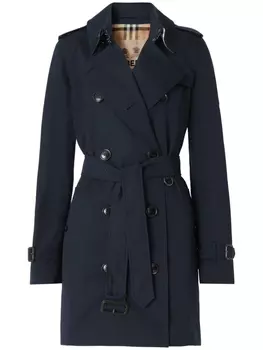 Burberry тренч Kensington Heritage, синий