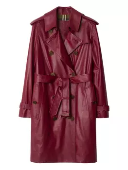 Burberry тренч Kensington, красный