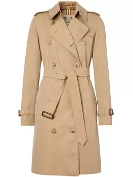 Burberry тренч Kensington, нейтральный цвет
