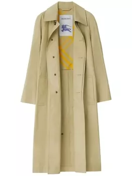 Burberry тренч Short Bradford, нейтральный цвет