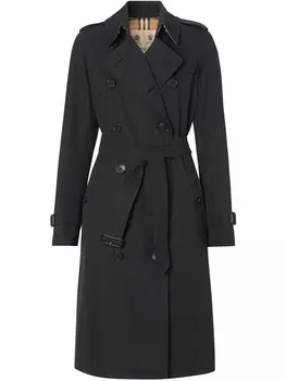 Burberry тренч The Chelsea, синий