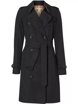 Burberry тренч The Kensington Heritage, синий