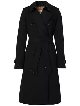 Burberry тренч The Long Kensington Heritage, черный