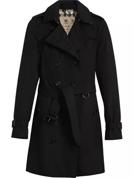 Burberry тренч The Sandringham длины миди, черный