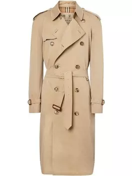 Burberry тренч Westminster Heritage, нейтральный цвет