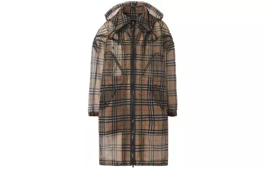 Burberry Vintage Check Mesh Parka Archive Бежевый, цвет Archive Beige