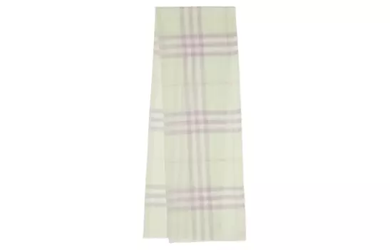 Burberry Вязаный шарф мужской зеленый