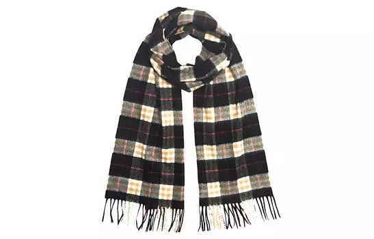 Burberry Вязаный шарф унисекс черный