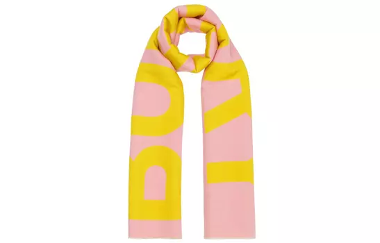 Burberry Вязаный шарф женский розовые