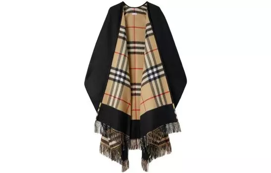 Burberry Женская накидка, цвет Black