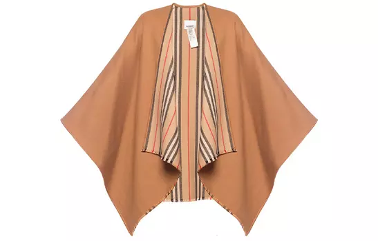 Накидка женская Burberry, коричневый