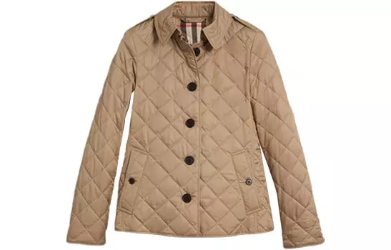 Burberry Женская стеганая куртка, цвет Khaki