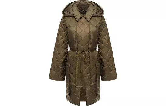 Burberry Женская стеганая куртка, цвет Olive