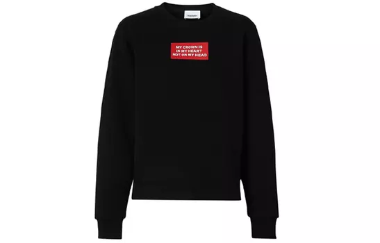 Burberry Женская толстовка, цвет Black