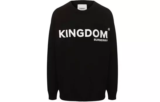 Burberry Женская толстовка, цвет Black/White