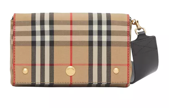 Burberry Женская винтажная сумка-мессенджер