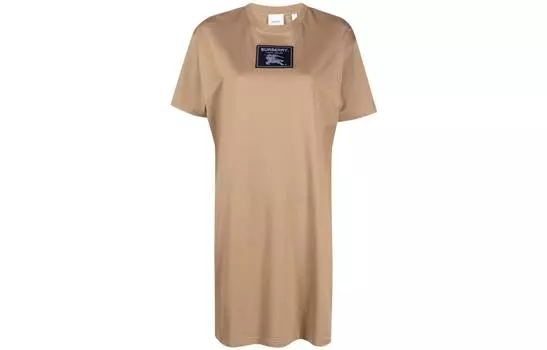 Burberry Женские шорты-платье с рукавами, цвет Brown