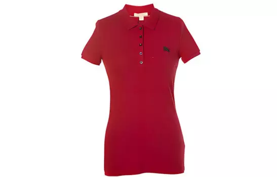 Burberry Женские шорты-платье с рукавами, цвет Burgundy
