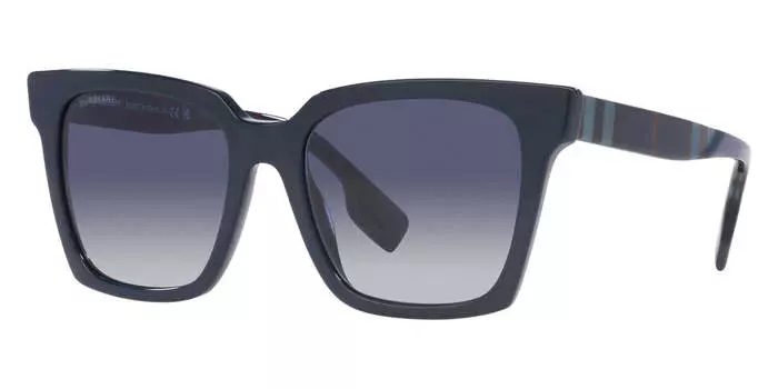 Burberry Женские синие солнцезащитные очки кленовый 53 мм BE4335-39884L-53, синий
