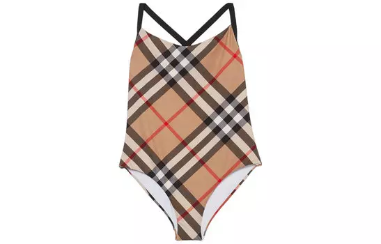 Burberry Женский цельный купальник, цвет Beige